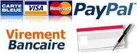 Modes de paiement disponibles