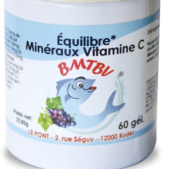 BMTBV - Boite Equilibre minéraux vit c - 60 gelules