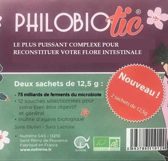 Philobiotic sachet